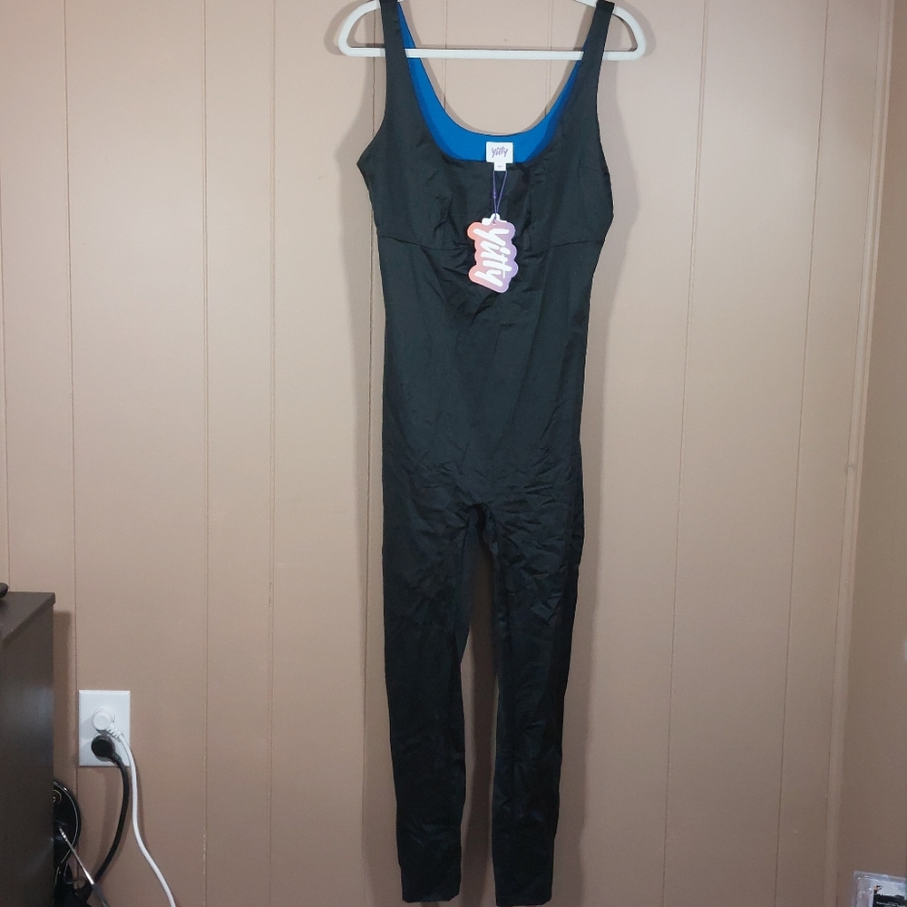 NWT Yitty Headliner Shaping Catsuit Jumpsuit Black Size XXL Fabletics Lizzo Gift